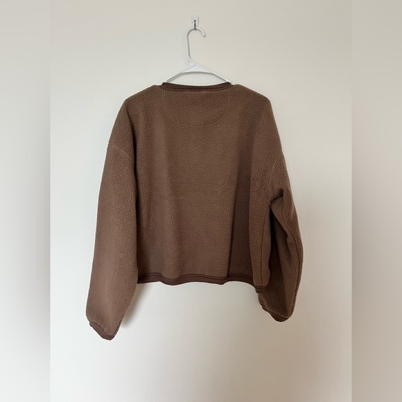 Free People Hug Me Sherpa Cardi - Picture 4 of 8